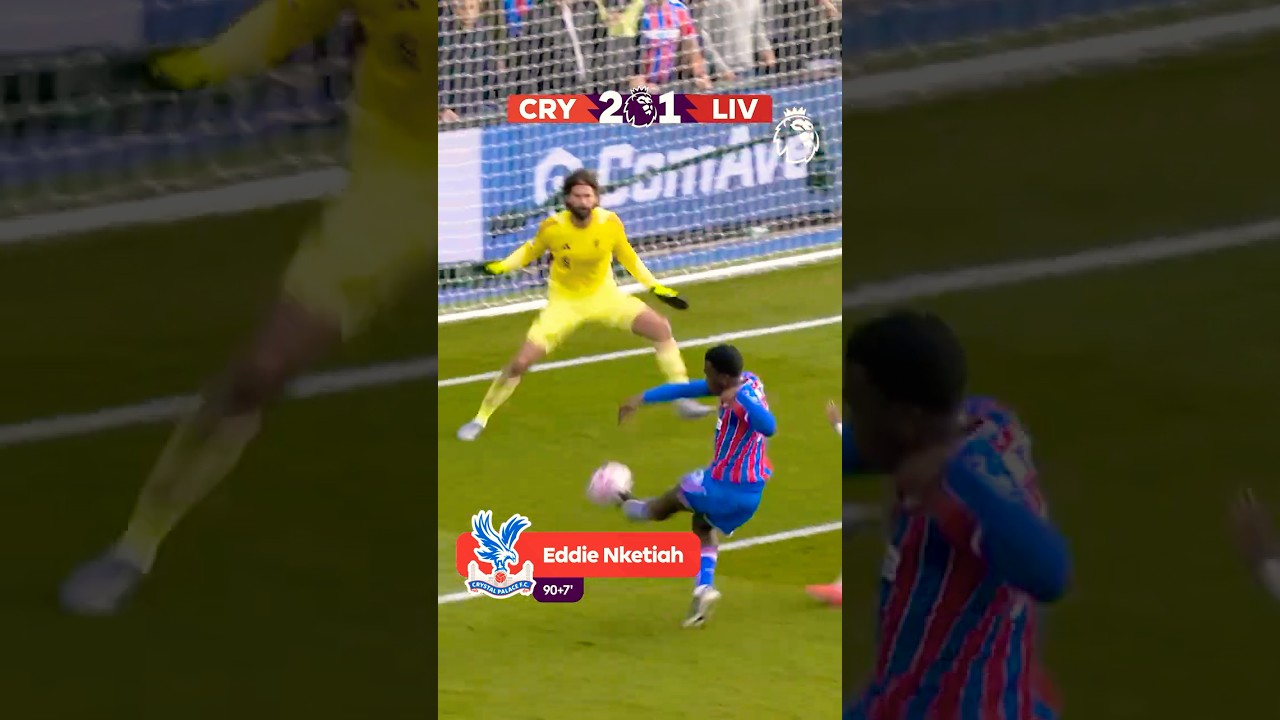 LATE, LATE Drama Between Crystal Palace and Liverpool 😱⏰