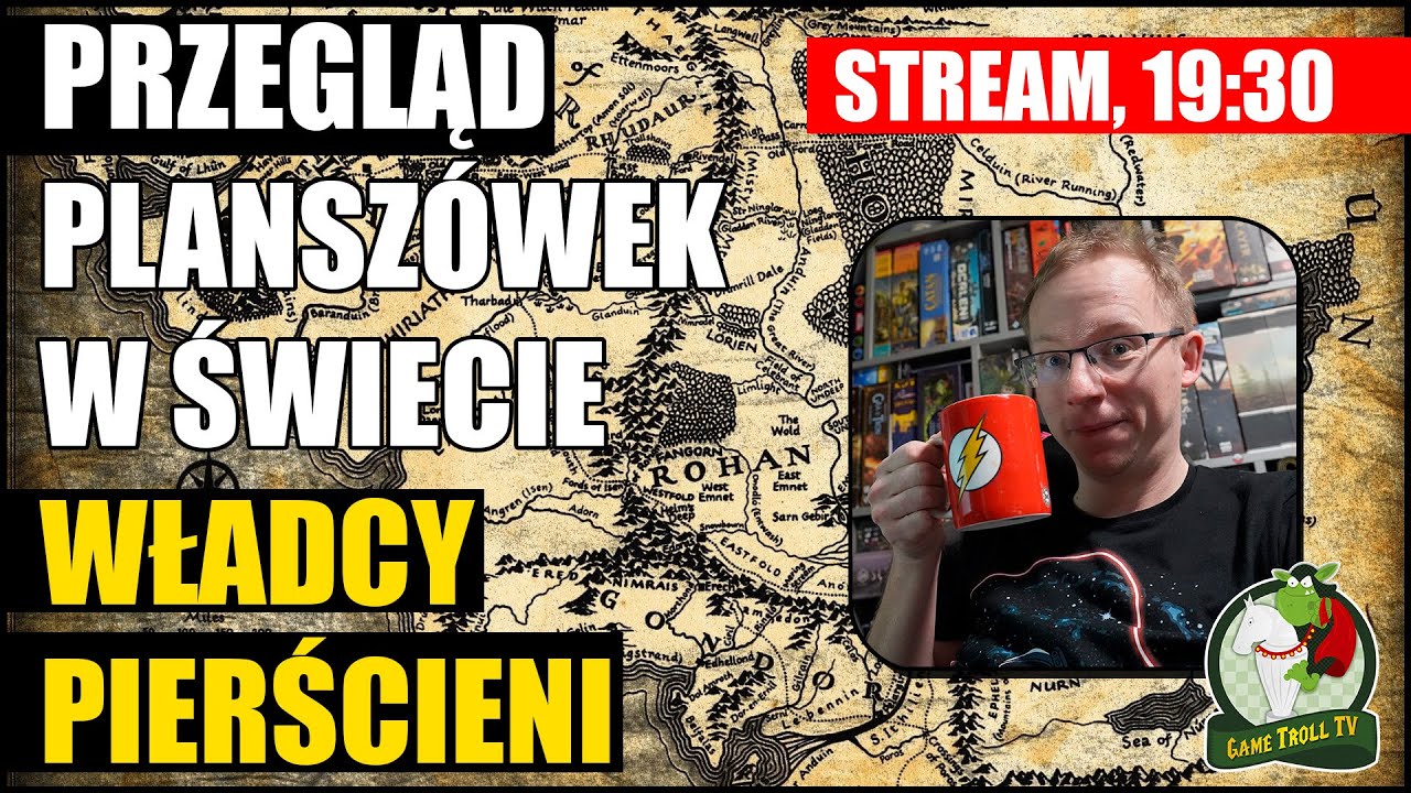 Przegląd gier w świecie Władcy Pierścieni | Stream 19:30