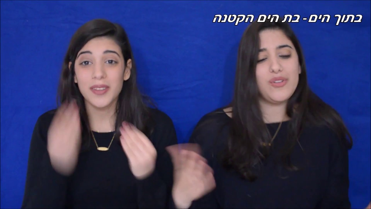 ילדות מונגשת- מחרוזת דיסני מתורגמת לשפת הסימנים