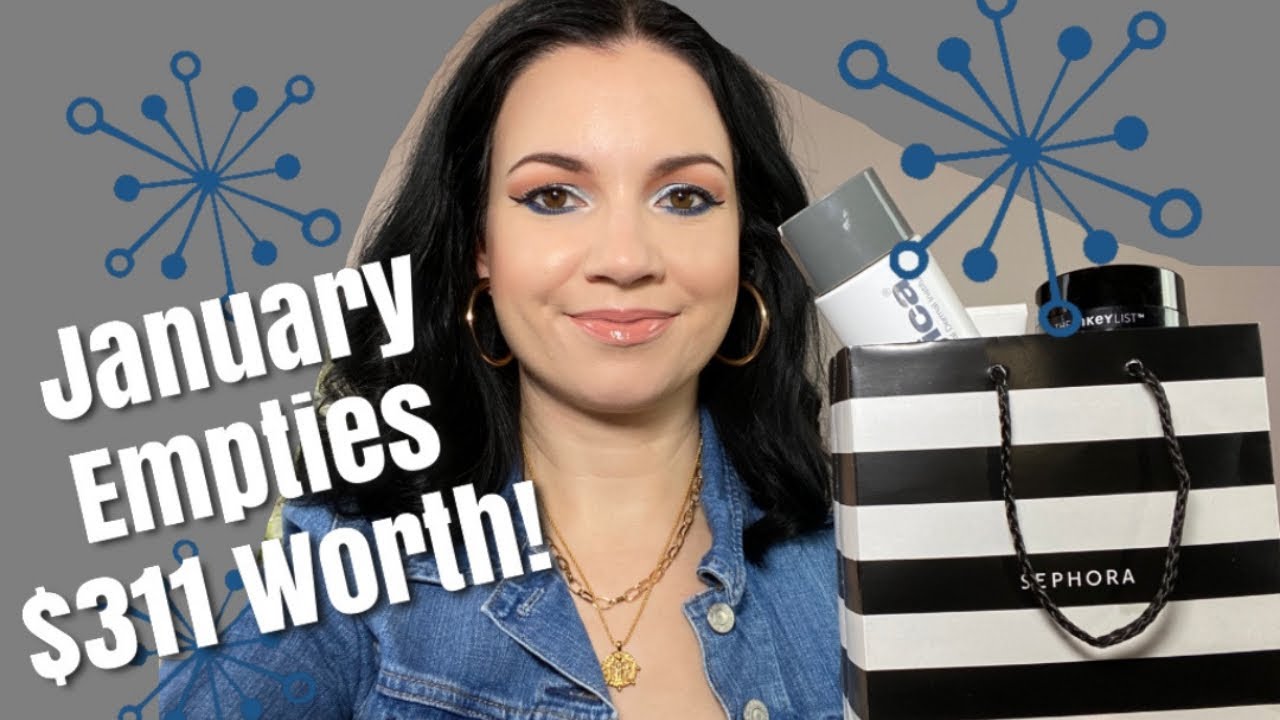 JANUARY EMPTIES! Lots of Makeup and Skincare!