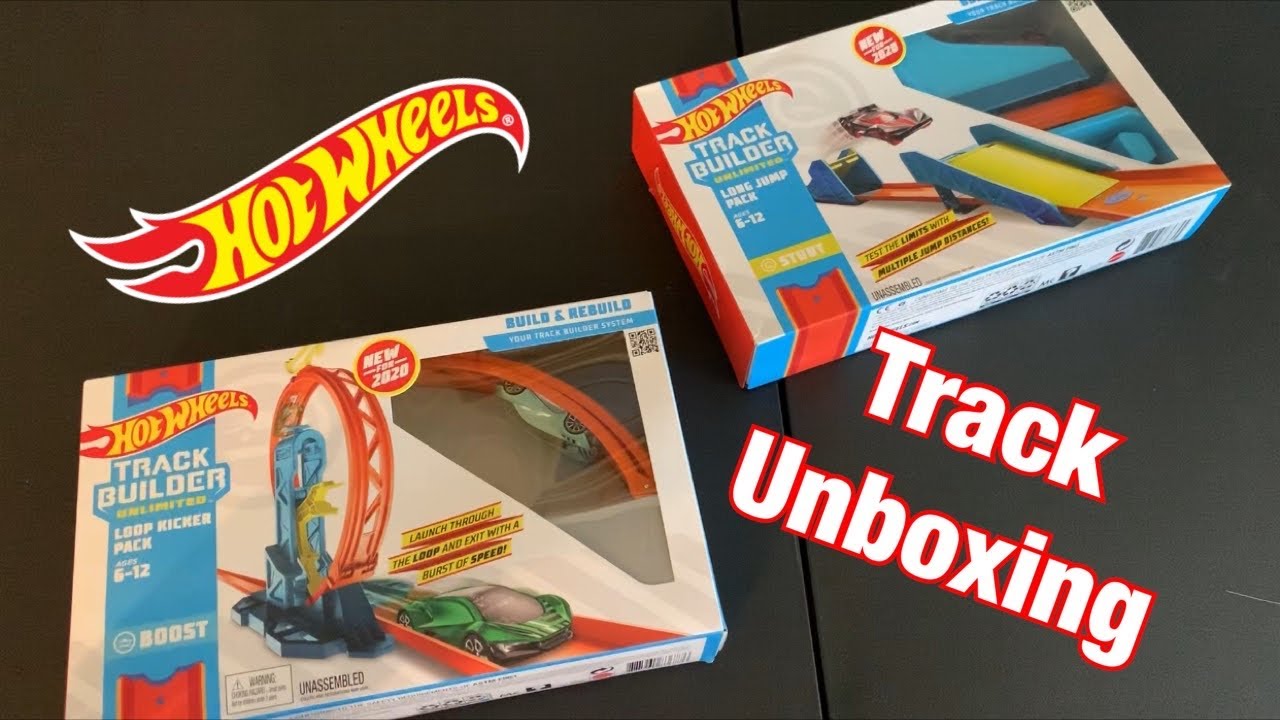 2020 Hot Wheels Kicker Loop & Long Jump Track Builder Unboxing