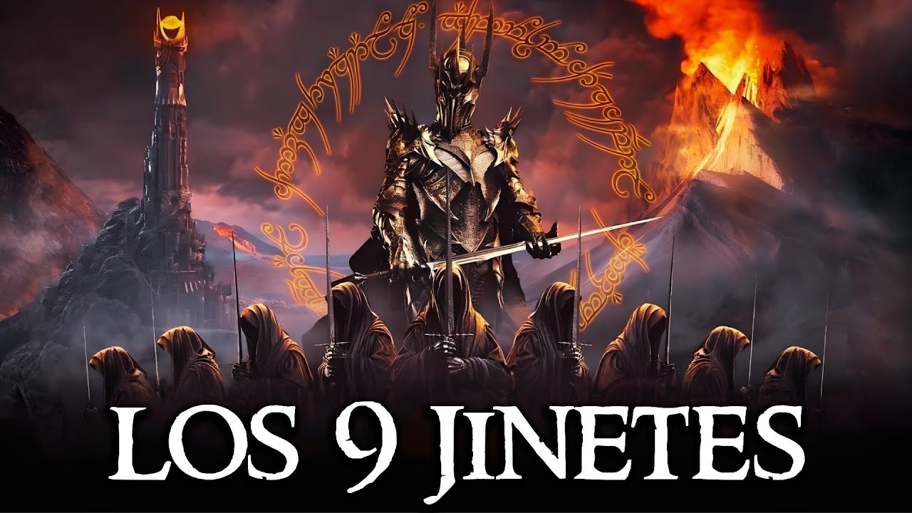 El ORIGEN de los NAZGÛL de la Tierra Media | Historias de El Señor de los Anillos para Dormir