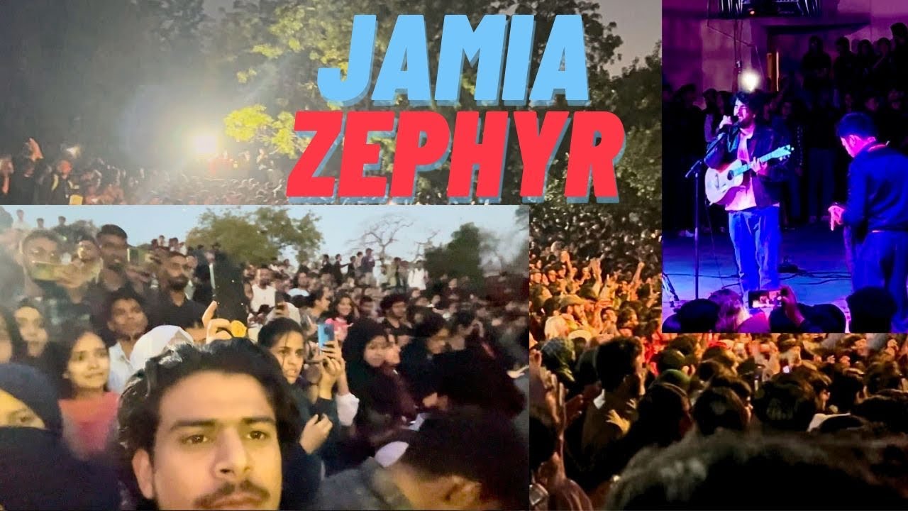 JMI fest Zephyr | Jamia Millia Islamia | Event vlog