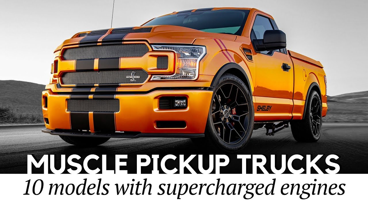 Top 12 Muscle Pickup Trucks Pushing for Record Horsepower with Supercharged Engines