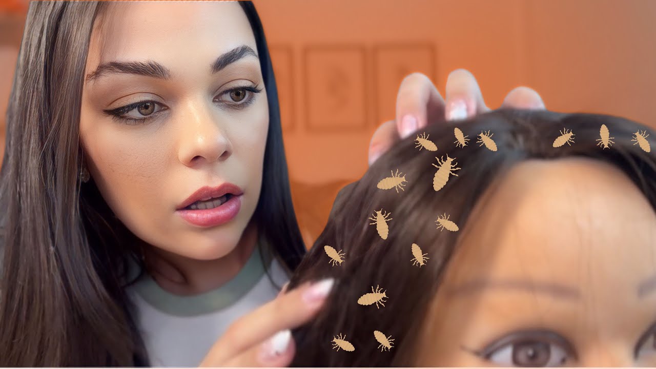 ASMR: amiga fofoqueira tira seu piolho 🐛🙋🏻‍♀️