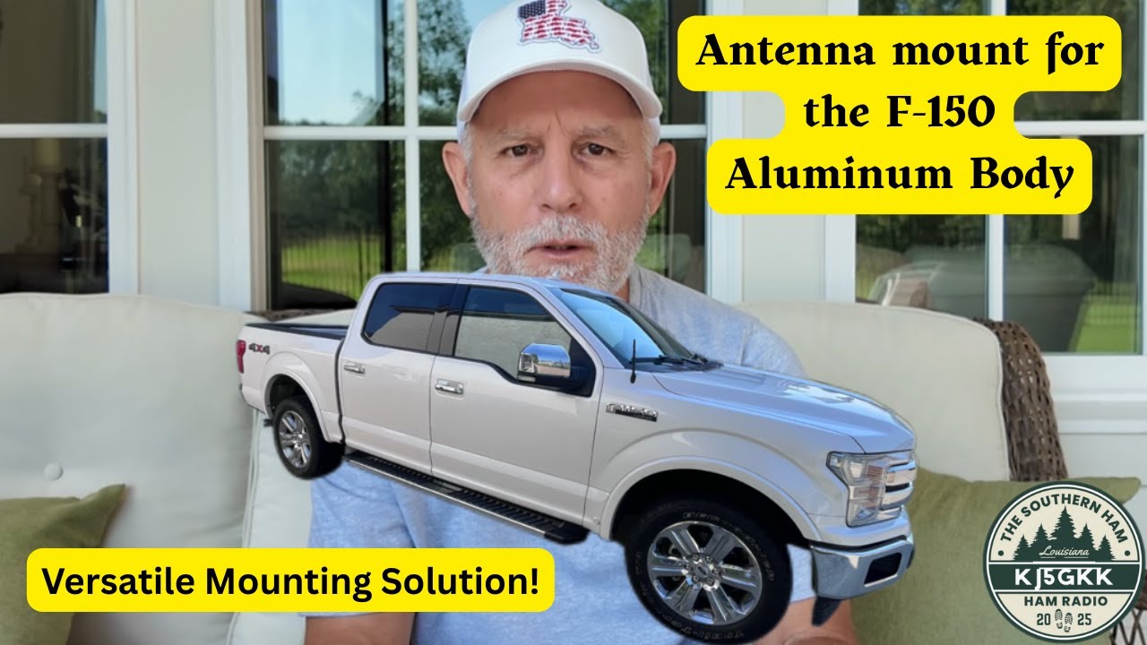 A look at an extremely versatile antenna mount! Solves the aluminum body issue! #antenna #hamradio 
