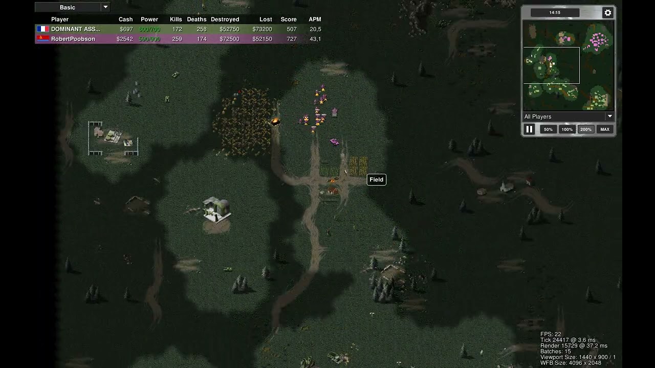 RedAlert Renaissance VS RobertPoobson