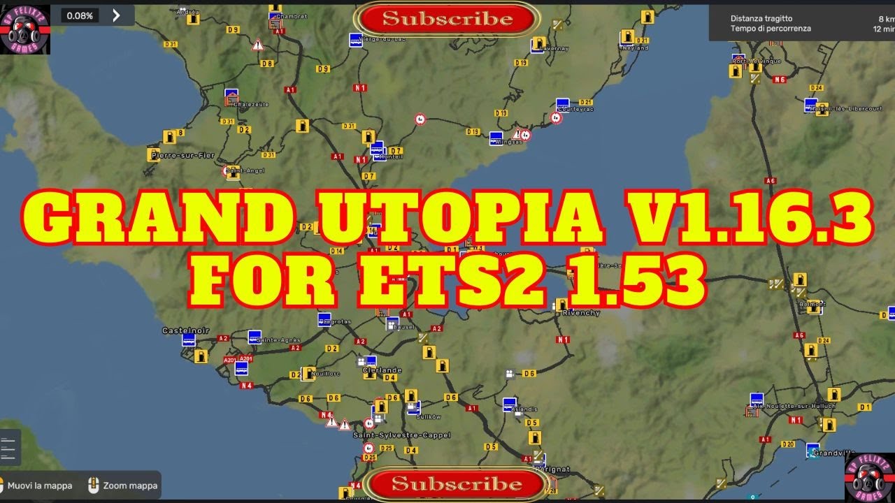 GRAND UTOPIA v1.16.3 FOR ETS2 1.53