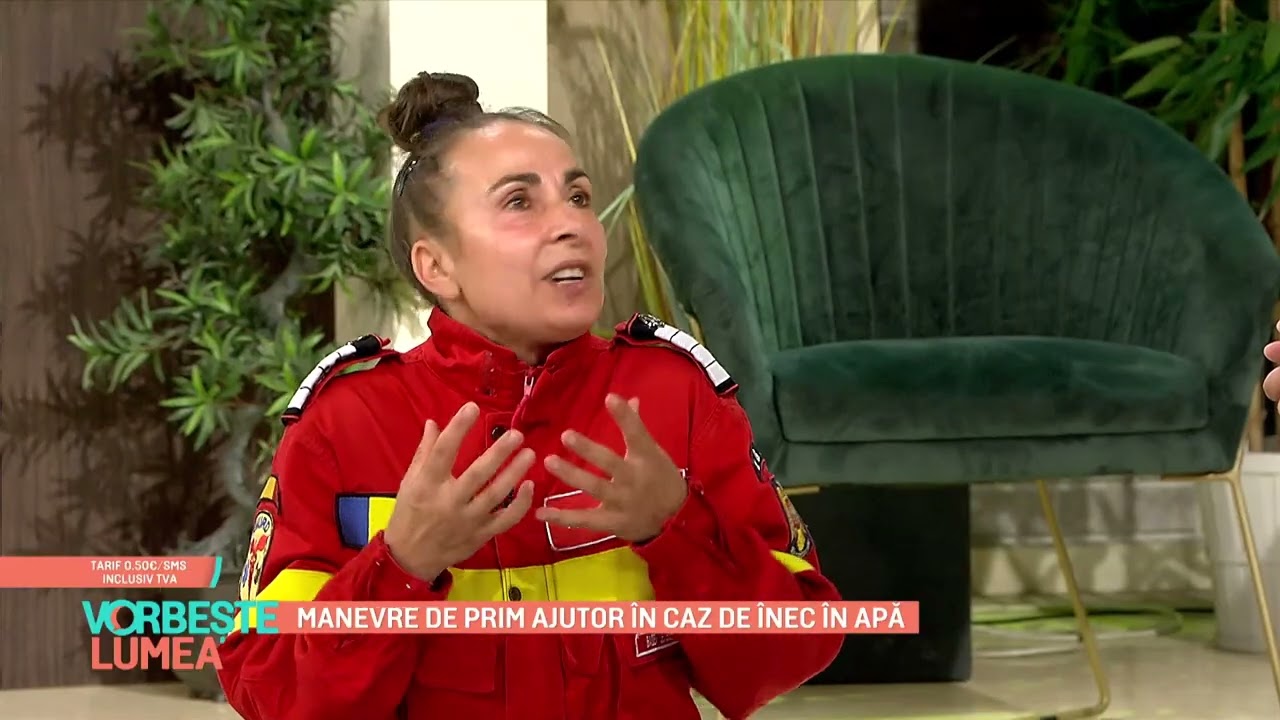 Manevre de prim ajutor în caz de înec în apă