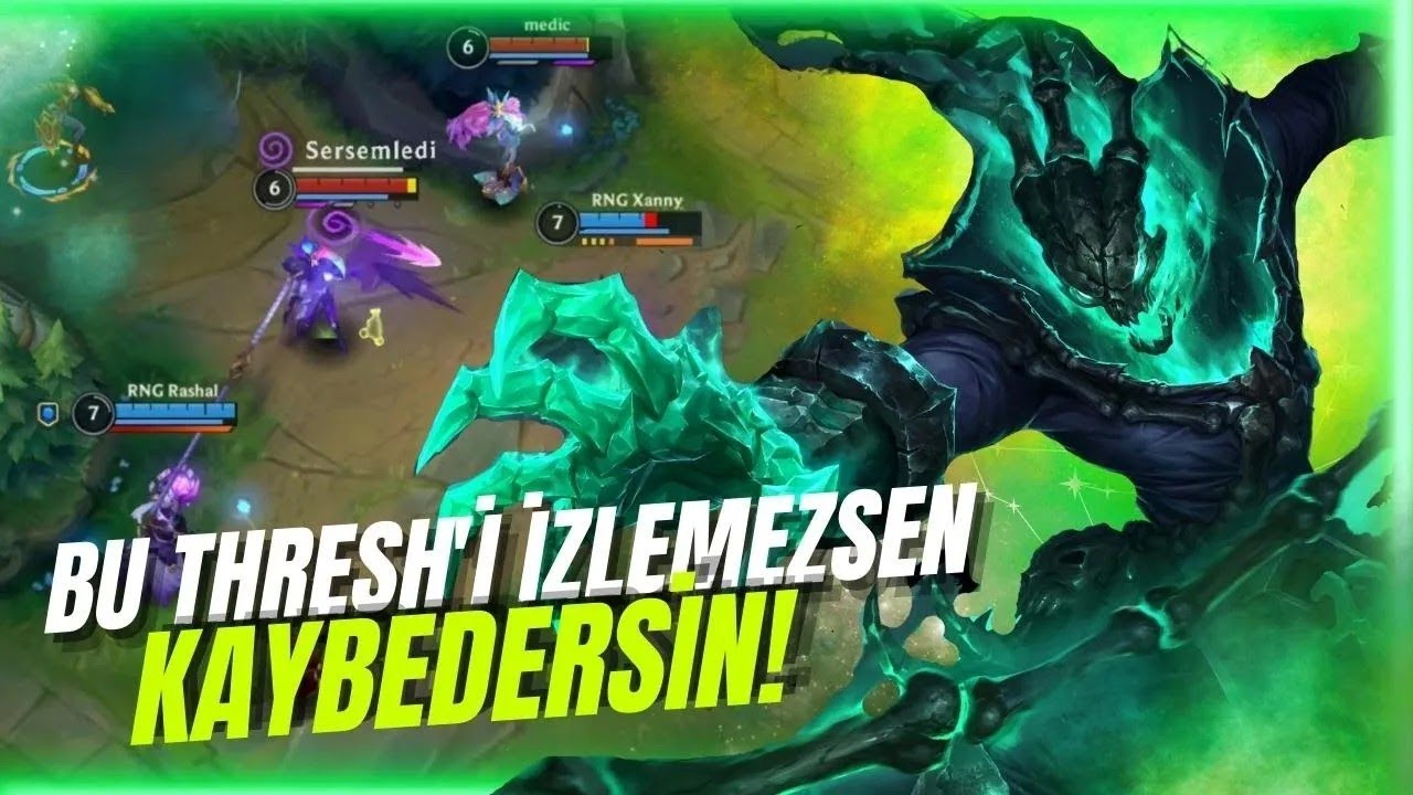 CHALLENGER ELOYA HÜKMET / THRESH İLE OYUNU KONTROL ETMEK