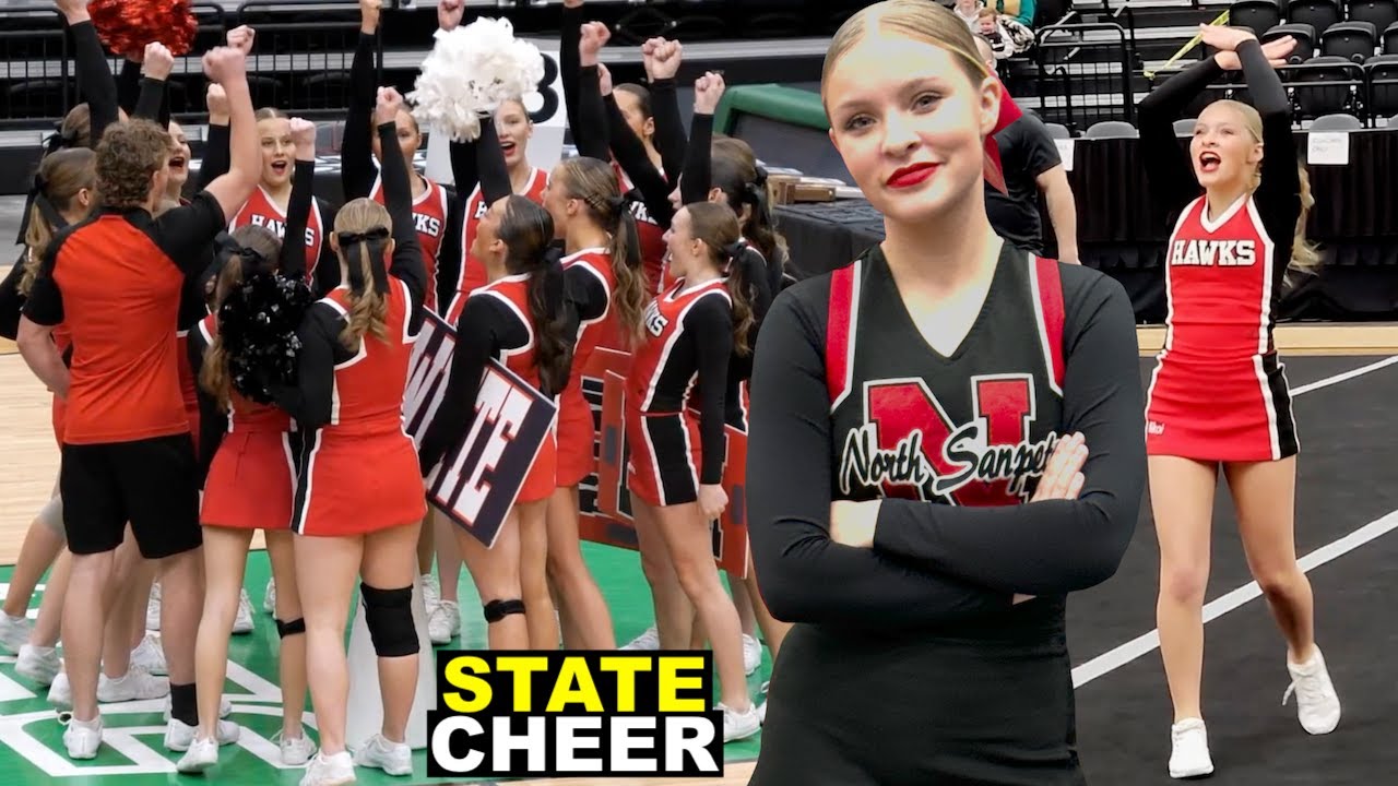 HIGH SCHOOL CHEER STATE CHAMPIONSHIP!