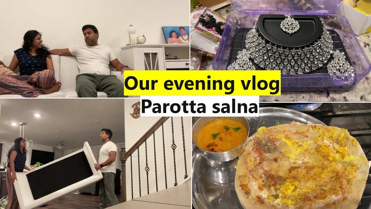 அம்மா கிட்ட இருந்து Sudden Surprise!😀Evening routine with PAROTTA SALNA /Tamil vlog/Family Traveler