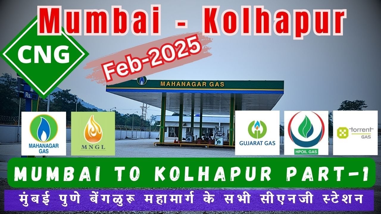 Mumbai to Bangalore (Bengaluru) CNG Stations | Mumbai to Kolhapur Part-1