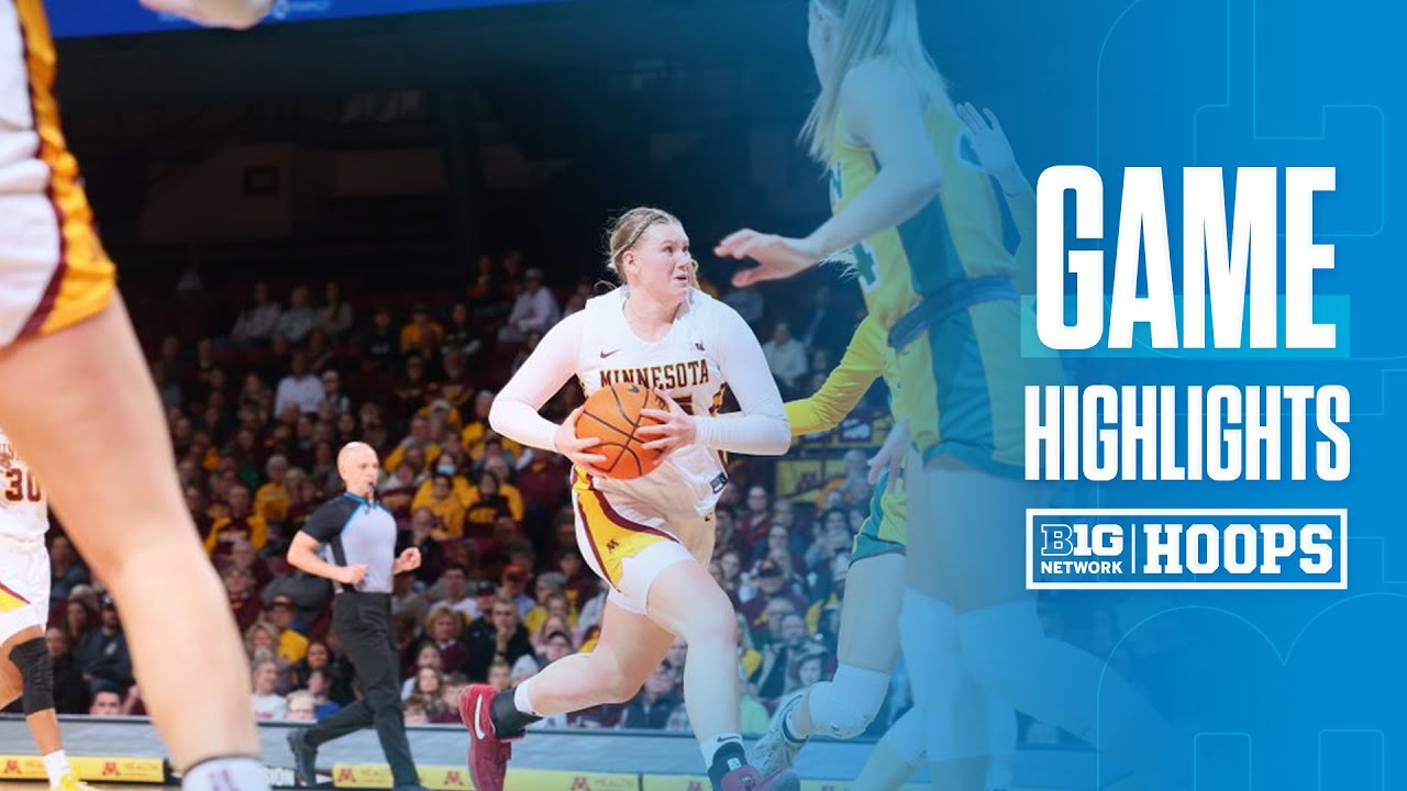 Minnesota vs. North Dakota State | WNIT Highlights | Big Ten Women's Basketball | March 29, 2024