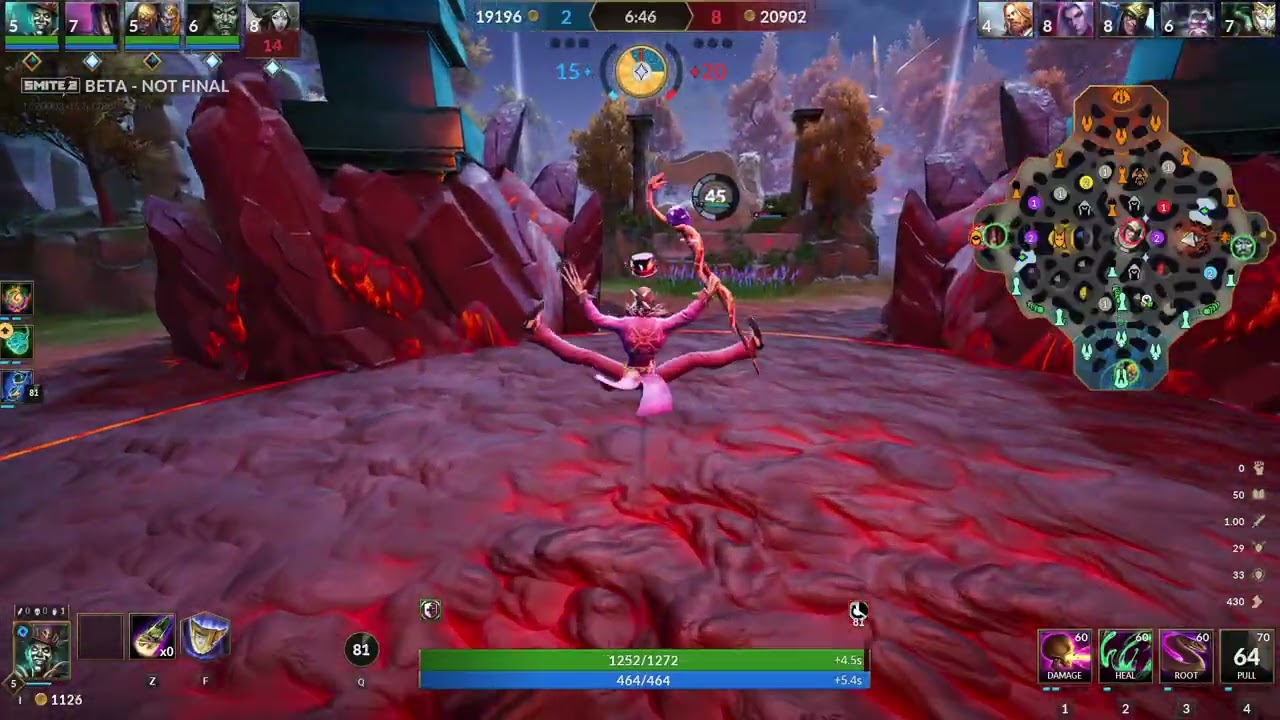 Smite 2: Throw off of the Century(First Baron Support Game)