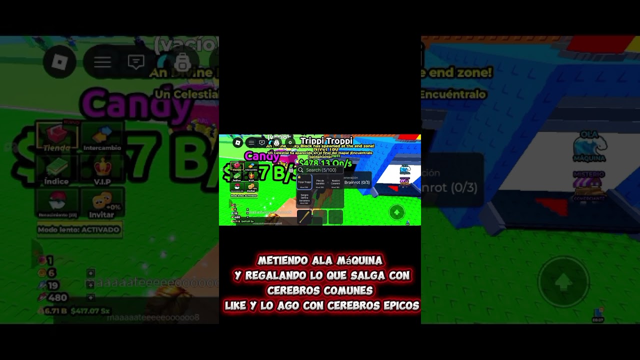 si llegamos ah 20 likes ago parte 2 y con brainrots de la rareza que ustedes pidan...
