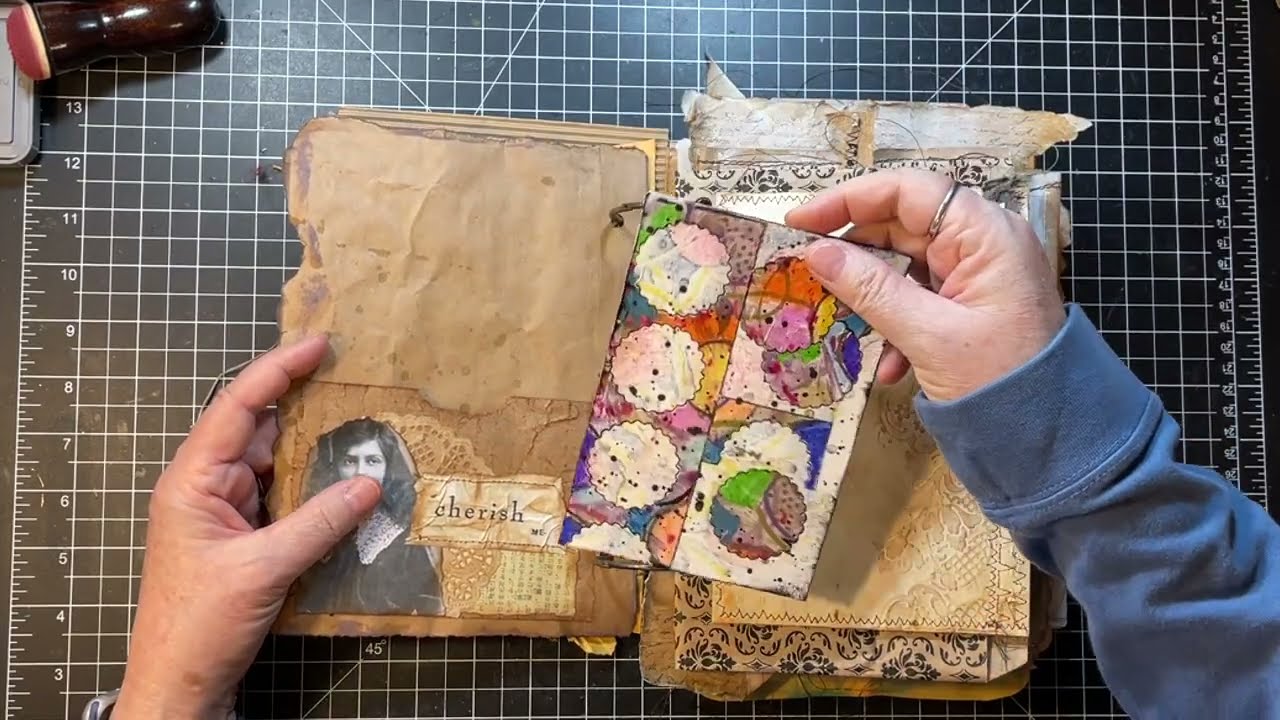 Grungy Play! - Grungy Journal(s)! - Craft with Me!