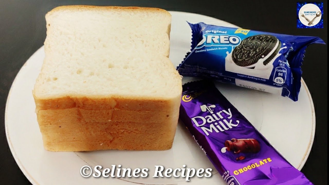 5 Minute Bread Cake With Oreo | Bread Cake Recipe Without Oven | No Bake Oreo Cake | Oreo Cake |Oreo