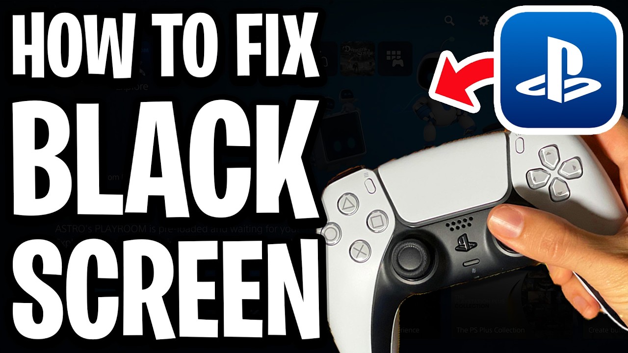 How To Fix Black Screen On PS5 - Step By Step