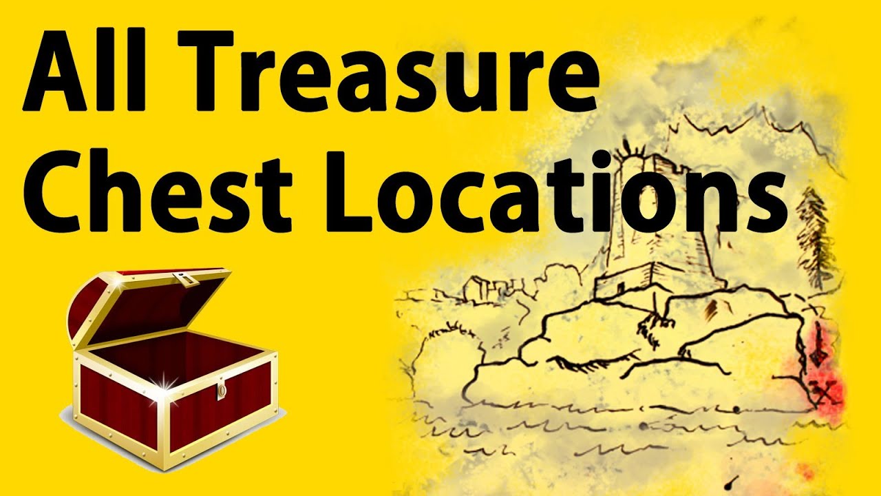Skyrim All Treasure Map Chest Locations