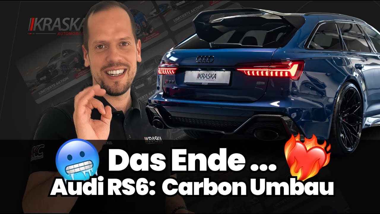 Audi RS6 C8 - Das Ende einer Ära... | Brutaler Carbon Umbau & Leistung + Probefahrt!