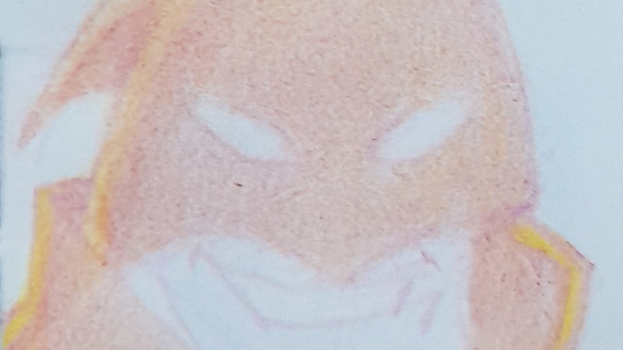 Serie Animes SKETCH Desenhado e colorindo com lápisde cor.