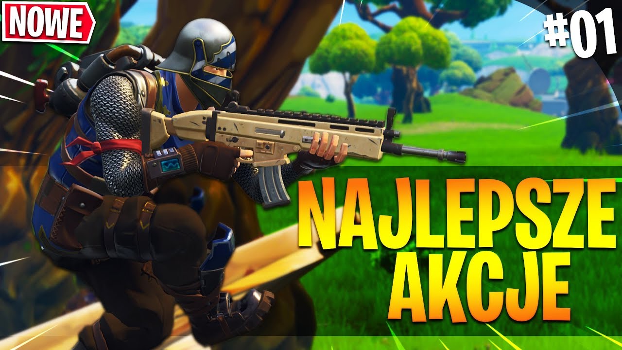 🔥 *NAJLEPSZE* AKCJE Z LAJWÓW! (#01) | Fortnite - Battle Royale