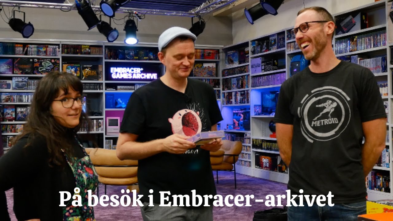 Rundtur i Embracer-arkivet