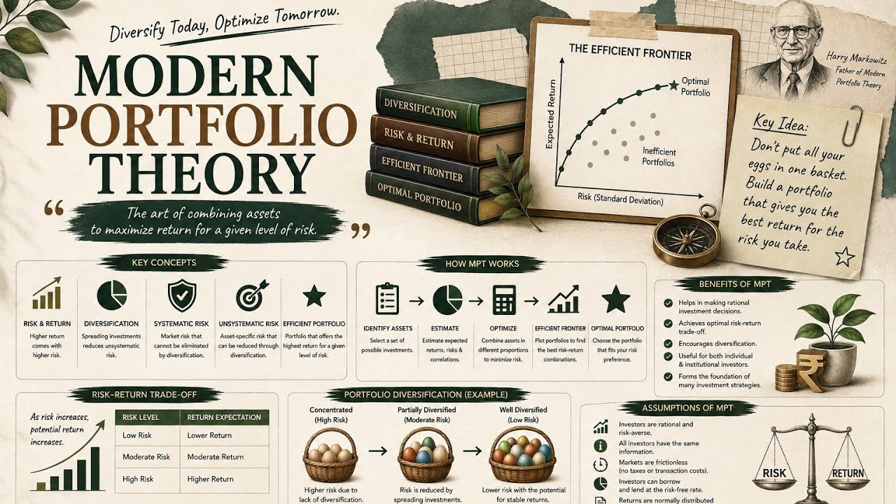Modern Portfolio Theory Explained Simply | MTP | Practicalist