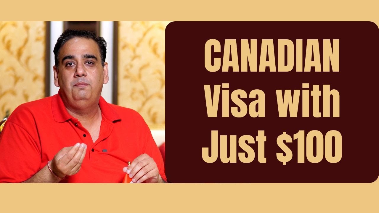 Apply for a Canadian Visa with Just $100: How to Convert to Work or Study Visa | Full Guide #canada