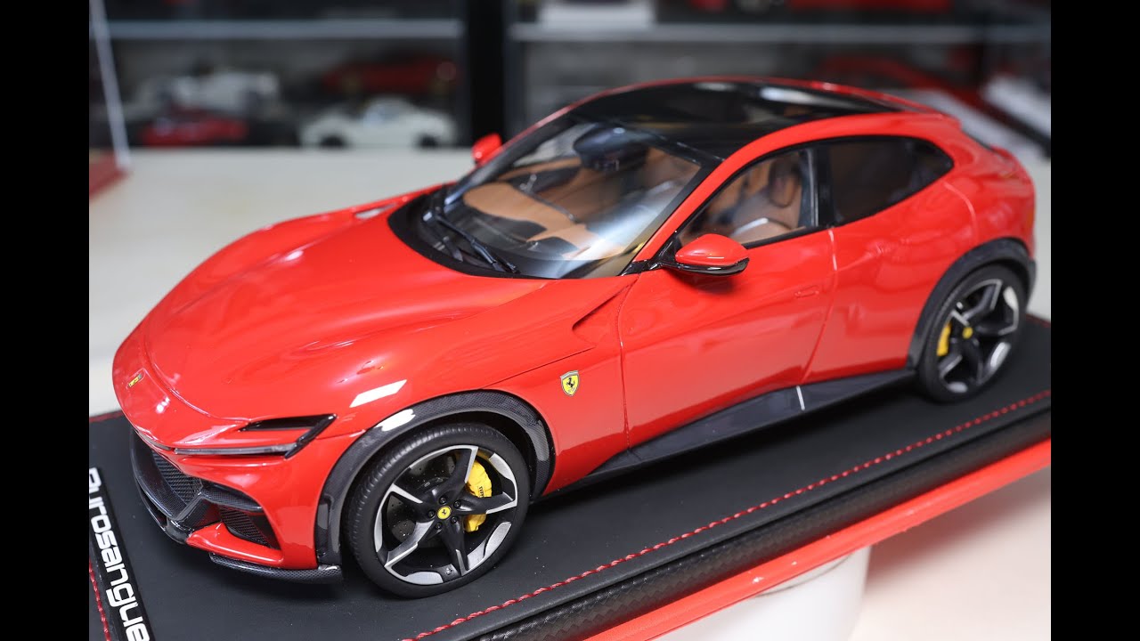 1/18 MR Ferrari Purosangue Rosso Corsa