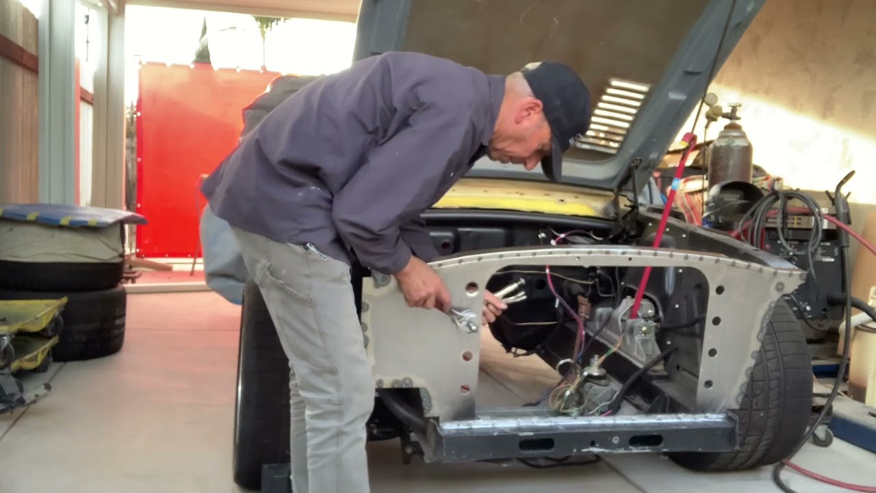 Installing aftermarket radiator support on a 1965 mustang ￼