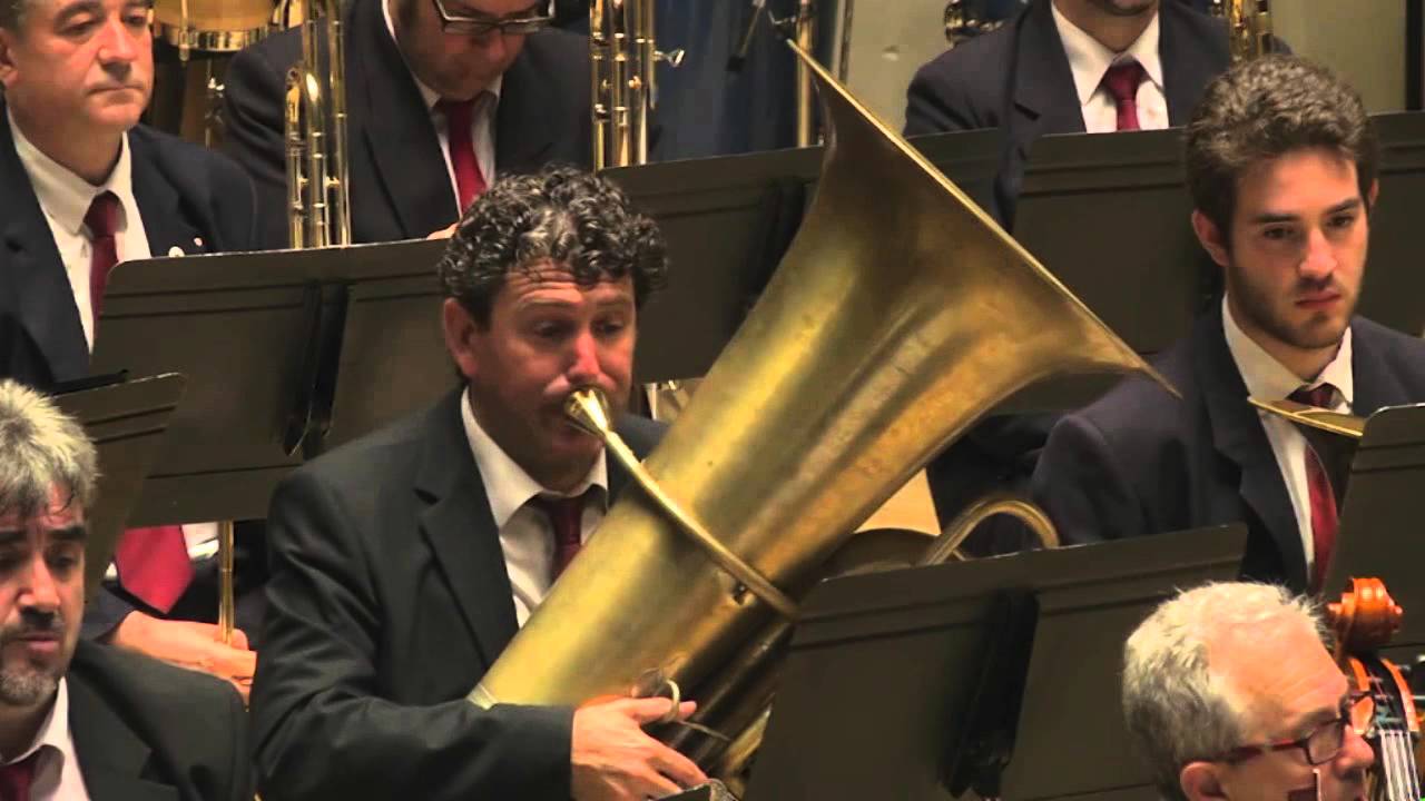 TUBA solo of the THIRD SYMPHONY for BAND by James Barnes