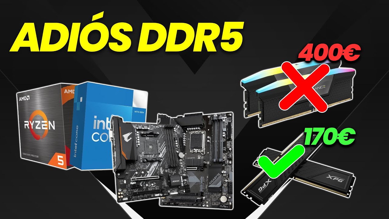 🚫 OLVIDA DDR5: Guía de Combos CPU + Placa + RAM (Ahorra 250€)