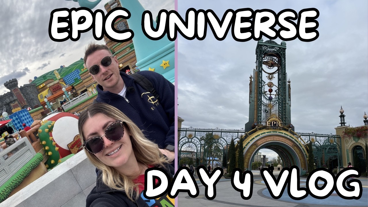 EPIC UNIVERSE VLOG  - DAY 4, RAISING CANES AND DISNEY SPRINGS
