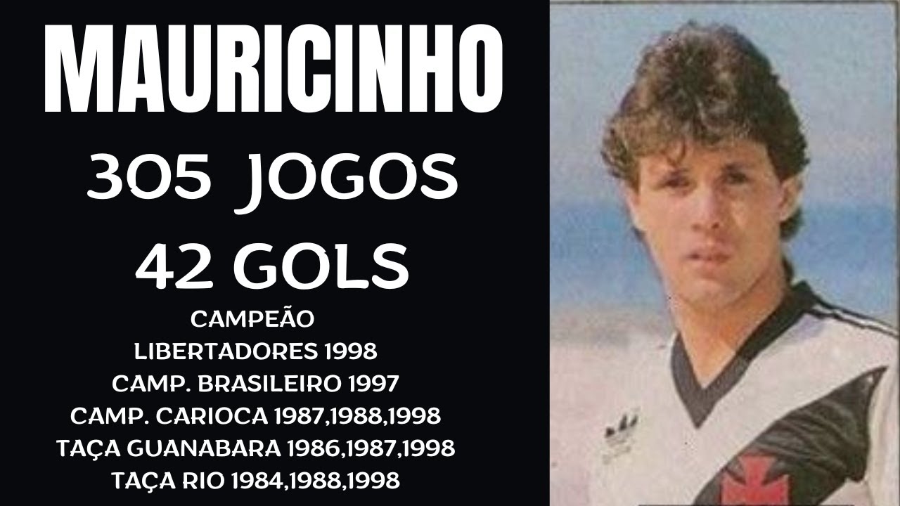 MAURICINHO GOLS PELO VASCO
