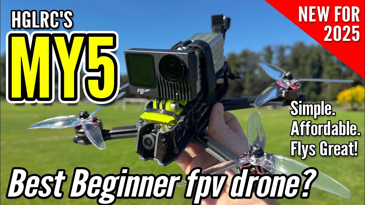 Best Beginner Fpv Drone? - Hglrc MY5 Fpv Freestyle Drone 🚀