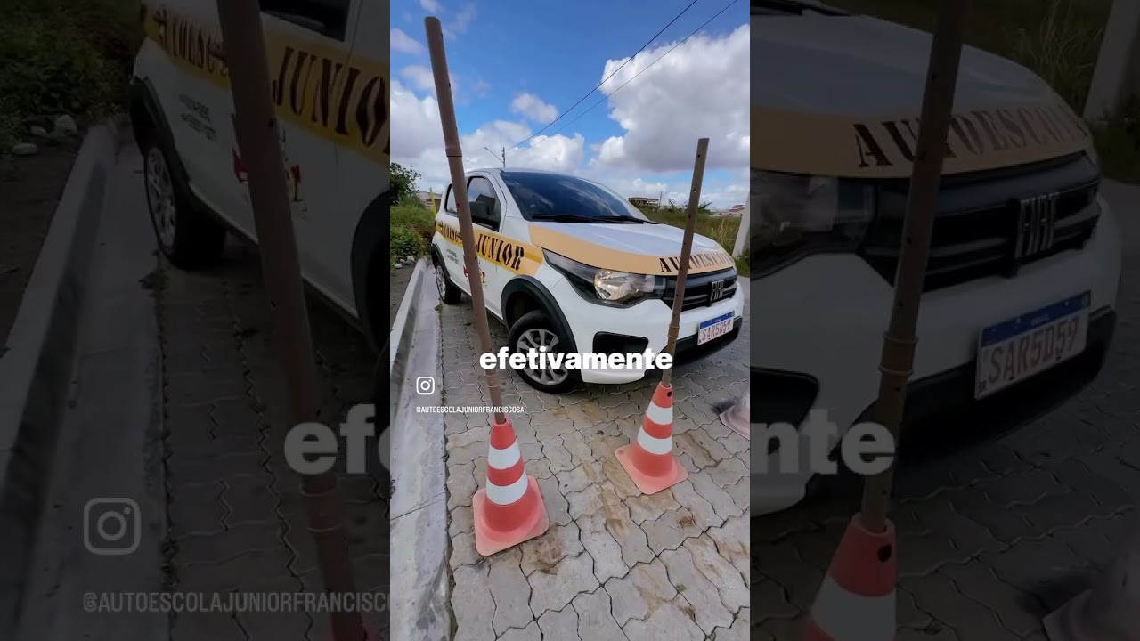 Baliza detran Cear&aacute;. Maraponga  de 3 pontos