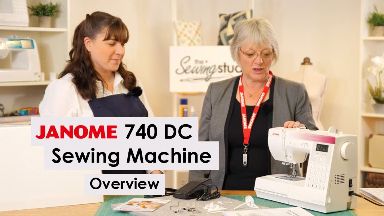 Janome Sewist 740 DC Sewing Machine Overview
