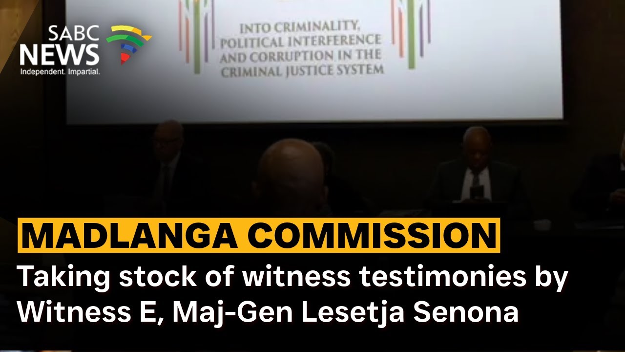 Madlanga Commission | Taking stock of witness testimonies by Witness E, Maj-Gen Lesetja Senona