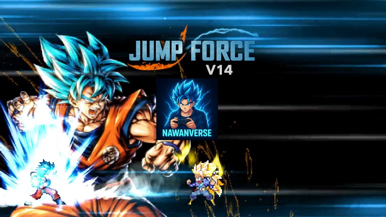 Jump Force Mugen V14 - Anime Battle Terheboh!! 🔥 Goku OP VS Trunks SSJ3 - Siapa Paling Kuat!?