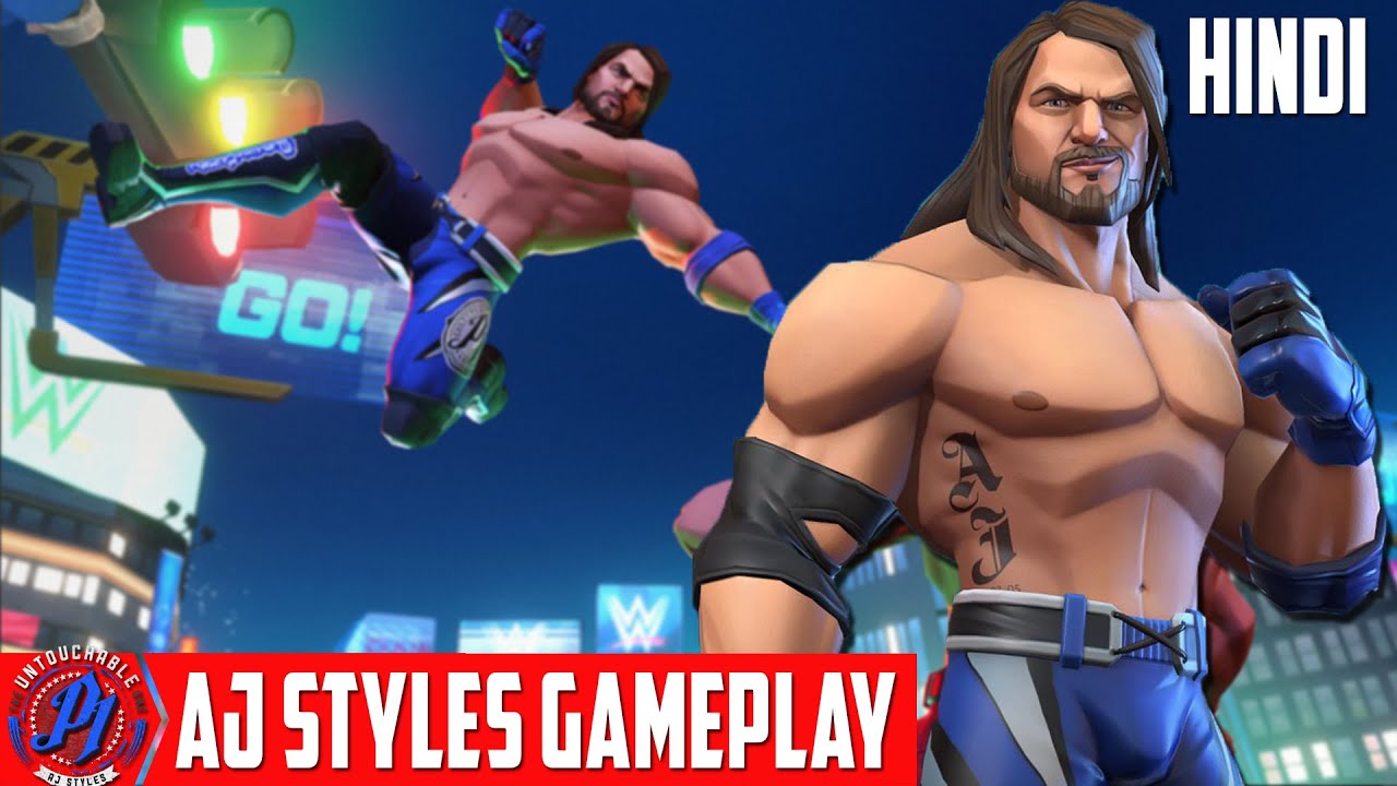 AJ Styles Gameplay | Hindi | WWE Undefeated