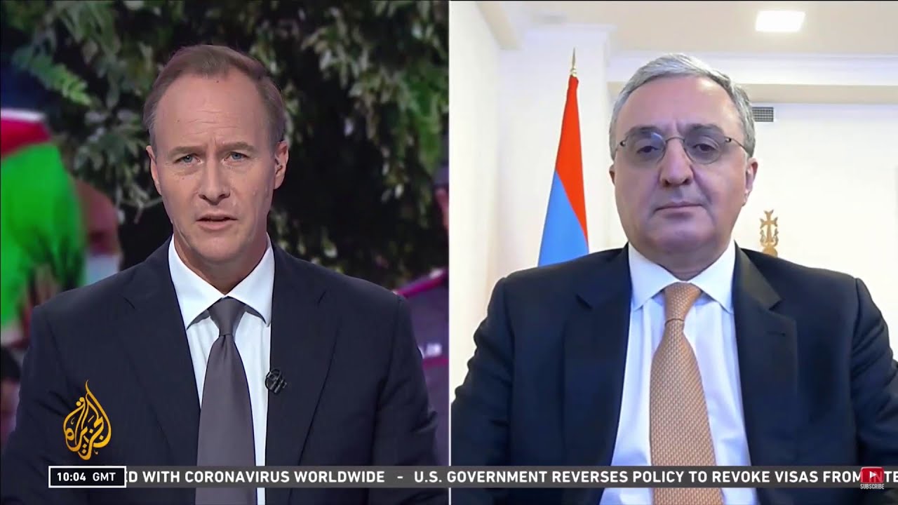 Interview of Zohrab Mnatsakanyan, Foreign Minister of Armenia, to Al Jazeera