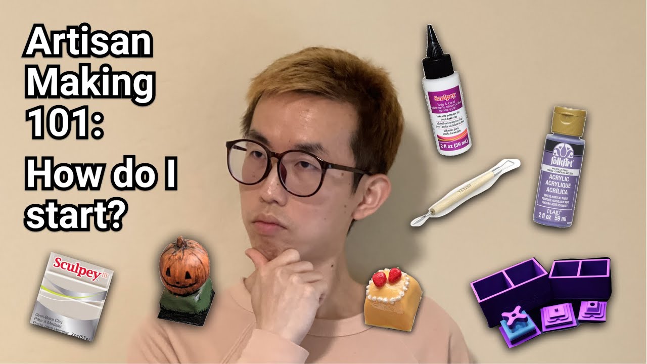 Artisan Making 101 || How Do I Start Making Artisan Keycaps || Clay or Resin for Your First Artisan?