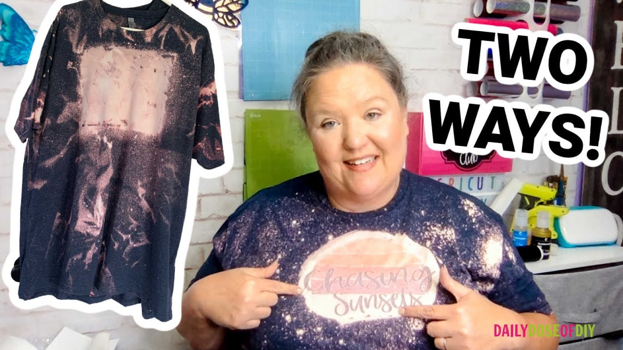 How to Bleach Shirts for Sublimation Two Easy Ways