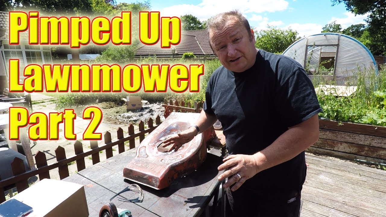 Pimped Up Lawnmower Part 2 Preparing the Deck Riced Up Lawn Mower