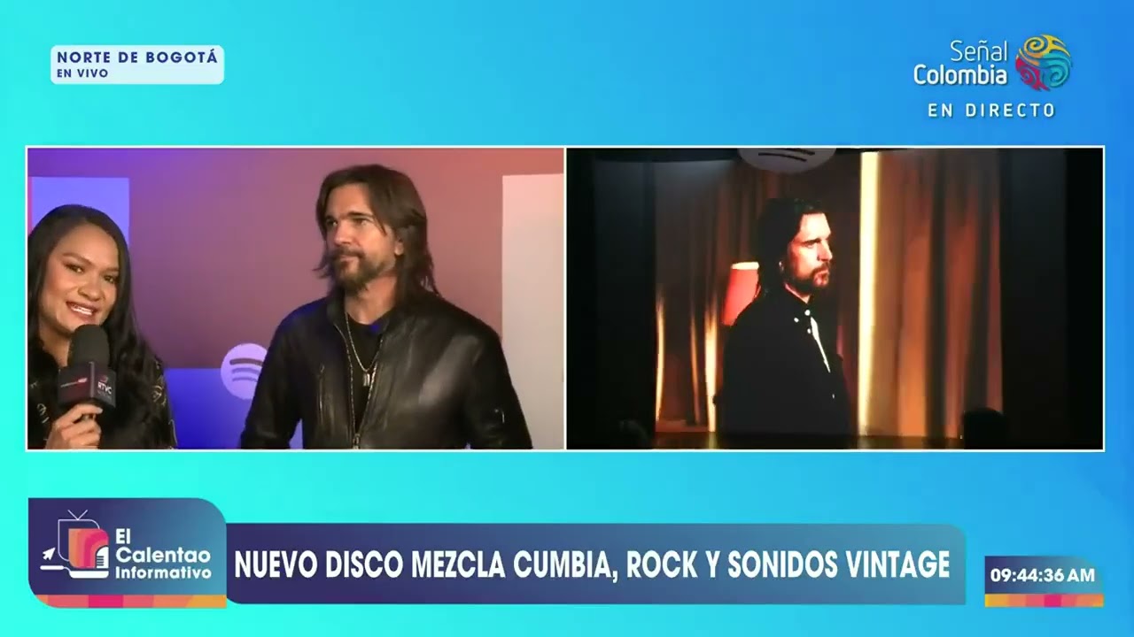 Juanes estuvo en El Calentao presentando su nuevo álbum 