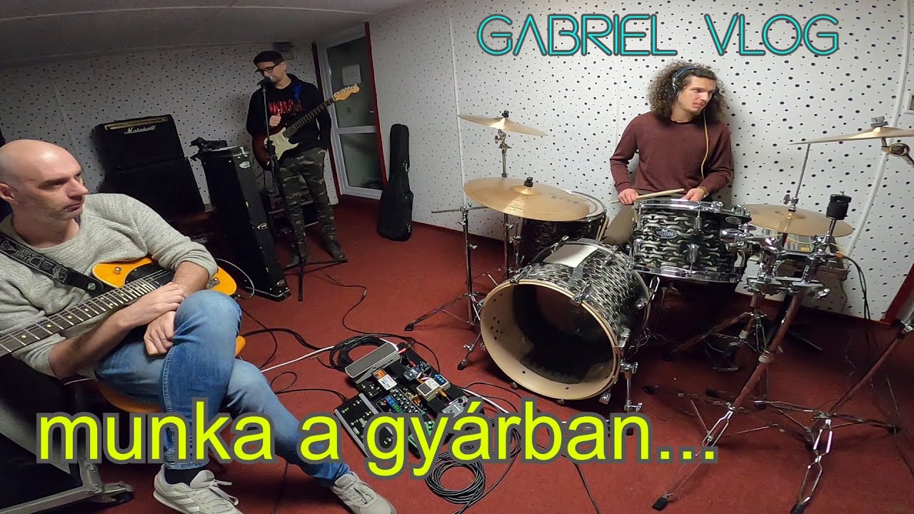Munka a gy&aacute;rban - Defender pr&oacute;baterem - Gabriel Vlog