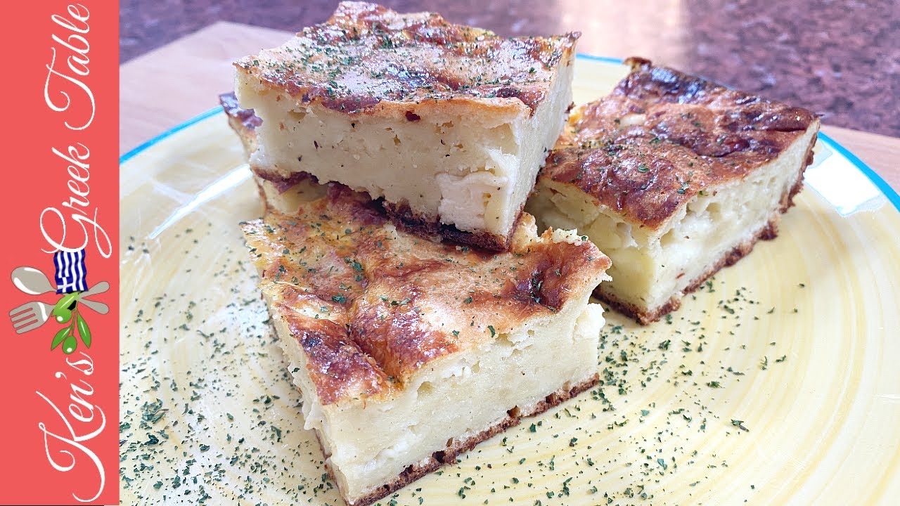 Trahanopita | Naked Trahanopita Without Phyllo | Ken Panagopoulos