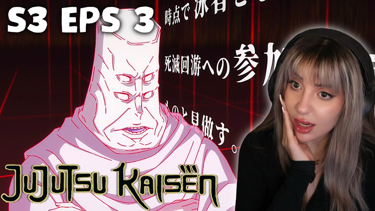ИГРА НА ВЫБОР!! 😱🔥| Реакция на 3 серию 3 сезона Jujutsu Kaisen